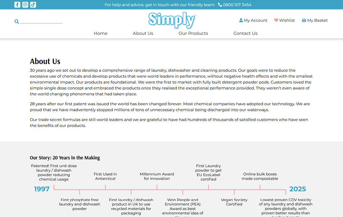 Simply portfolio – artboard 4 feature grid